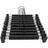 Shein Black Plastic Clothes Set 10pcs Hanger