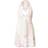Hollister Sommerkjole - Gul/Oliven/Lys Pink/Hvid