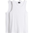 H&M Slim Fit Ribbed Vest Tops 2-pack - White