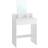 Vasagle RDT103W01 White Dressing Table 40x60cm