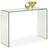 Julian Bowen Amalfi Transparent Console Table 40x110cm