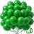 Shein Green Balloons 10/20/30/40/50pcs 18/12/10/5 Inches