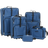 vidaXL Travel Luggage 5 delar - Blue