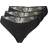 Hunkemöller Invisible Thong 3-Pack - Svart