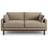Dunelm Morton Dark Natural Sofa 181cm 3 Seater