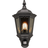 Elstead Lighting 1 Light Half Black Wall Flush Light 26cm