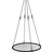 Sansegynge Original Indoor Sensory Swing Black