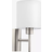 Eglo Pasteri Satin/Nickel/White Wall light
