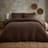 Dunelm Mandalay Duvet Cover Brown (220x260cm)