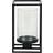 Dunelm London Black Candle Holder 20cm