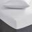 Hotel 200 Thread Count 100% Cotton Fitted - Bed Sheet White (190x90cm)