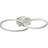 Dunelm Infinity Led Ceiling Flush Light 40cm
