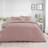 Dunelm Jessa Pintuck Duvet Cover Pink (200x200cm)