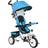 Homcom 6 in 1 Kids Trike with Parent Handle Blue