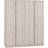 SECONIQUE Malvern Urban Snow Beige Wardrobe 151x180cm