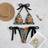 Shein Women's New Arrival European American Style Floral Print Halter Bikini Set - Summer Beach Vacation