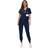 Shein Surgical Uniforms Woman Scrub Set - Nurse
