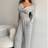 Shein 2pcs Set Women Long Sleeve Solid Color Bodycon Top And Pants Suit - Spring/Autumn/Winter