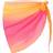 Shein Ombre Mesh Cover Up Skirt Set - Printed