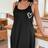 Shein Plus Size Casual Sleeveless Heart Print Nightgown