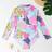Shein Young Girl 2025 New One Piece Printed Swimsuit - Zipper Long Sleeve