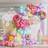 Shein Sweet One Birthday Party Decorations Pastel Rainbow Donut Macaron Sprinkles Balloon Arch Garland Kit