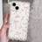Shein Girl Style Pink Bowknot Polka Dot Pattern Soft Transparent Mobile Phone Case Compatible With IPhone 11/12/13/14/15/16 Pro Max