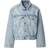 Monki Oversized Denim Jacket - Light Blue Wash