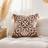 Shein Medallion Velvet Embroidered Decorative Throw Pillow 1pc Cushion Cover Brown