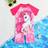 Shein Cute Gradient Heart Unicorn Print Short Sleeve One-Piece Swimsuit - Summer Beach Vacation
