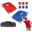 Tomtop Jms Portable Cornhole Set with 1 Cornhole Game Board and 6 Bean Bags and Carrying Bag