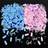 Shein Blue Pink Confetti Sequins 15g Bag