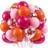 Shein 12 Inch Deep Pink Light Pink Orange Latex Party Balloons Set 60pcs