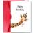 Shein Giraffe Birthday Card With Envelope 1pc