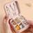Shein Pink Fashion Travel Jewelry Box - Floral Letters