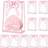 Shein Clear Gift Bag With Ribbon 12 Pcs