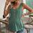 Shein Summer Maternity Nursing Sleeveless Top Round Neck