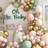 Shein Sage Green And Pink Balloon Arch Kit 66/111 Pcs Blush Pastel