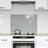 vidaXL Kitchen Backsplash Light Grey 70x50x0.6 cm Splash Guard