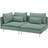 IKEA Söderhamn Tallmyra Light Green Sofa 192cm 3 personers