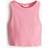H&M Cropped Vest Top - Rosa