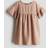 H&M Klänning I Bomullsmuslin - Beige