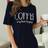 Shein Slogan Graphic Drop Shoulder Pajama Nightdress