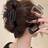 Shein 4 Pcs 1 pc Medium Size 5cm Black And Brown Square Lightweight Plastic Hair Clips