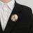 Shein Gold Color Minimalist Brooches - Women's