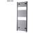Towelrads Straight (170004) Black, Anthracite