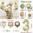 Shein Animal Foil Balloon Set 38pcs Lion Giraffe Tiger Shape