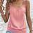 Shein Women Fashion Solid Color Double Strap Ruched Camisole