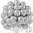 Shein Metal Silver Balloons 10/20/30/40/50pcs