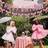 Shein Set Rosa Schleife 2 Stück Happy Birthday Banner